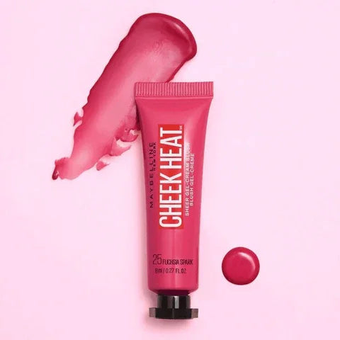 "Maybelline Cheek Heat Blush - Infuse Your Cheeks with Radiant Color"