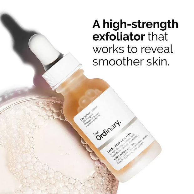 The Ordinary Lactic Acid 10% + HA: Skin Renewal Elixir