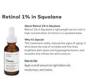 The Ordinary Retinol 1% + Squalane Renewal Serum - 30ml
