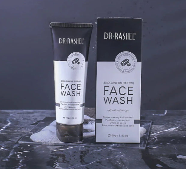 Purify with Dr. Rashel 100g Black Charcoal Purifying Face Wash