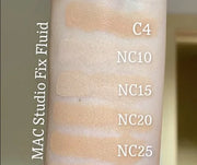 "MAC Studio Fix Fluid Foundation - Flawless Coverage for a Radiant Finish"