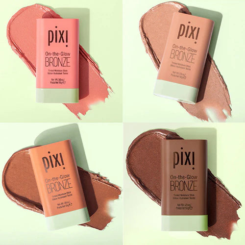 Pixi Beauty On-the-Glow Bronze | pack of 4 in Extra affordable range + 1 blush gift